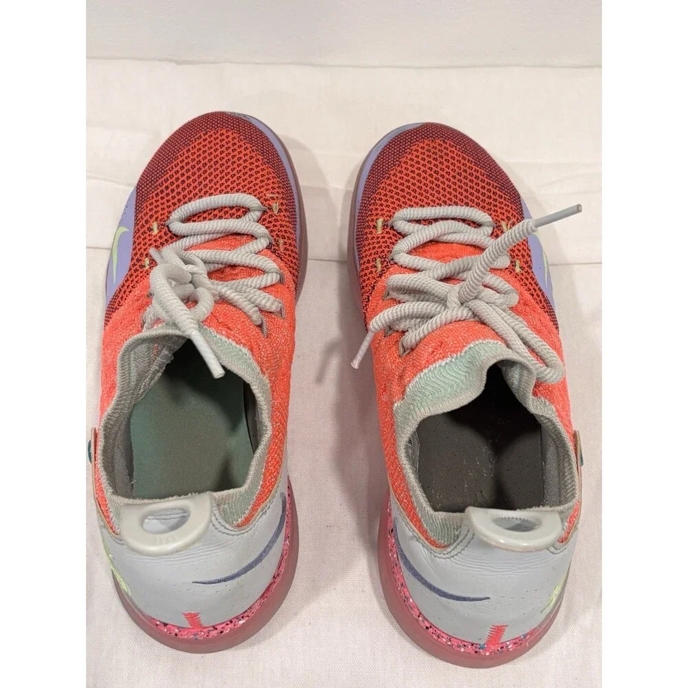 Nike‎ KD 11 Basketball Shoes Bright Crimson React Zoom Air Sneakers Size 8 EU 41